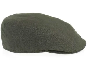 Ivy Modern Dark Olive Flat Cap