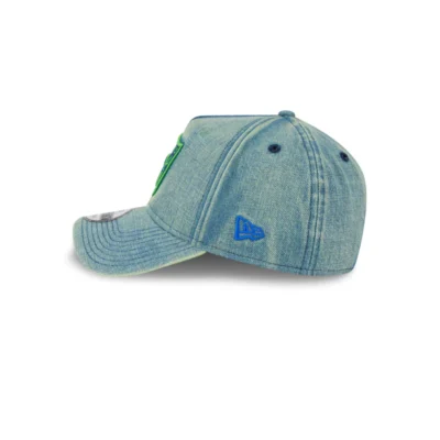 Las Vegas Raiders Green Acid Denim Trucker