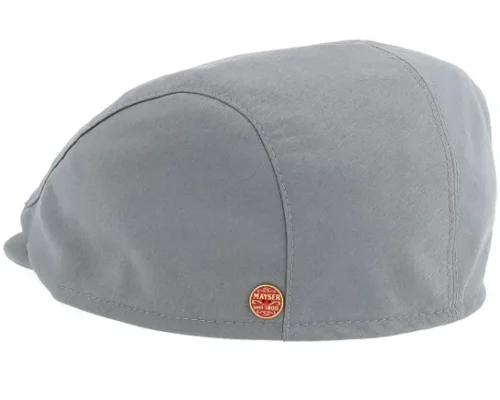 Matteo Sunbloc Grey Flat Cap
