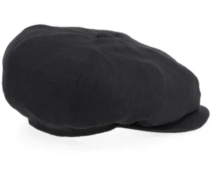 Men Black Flat Cap
