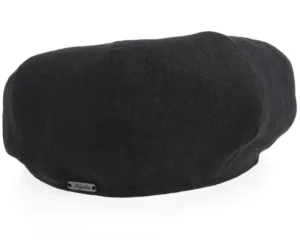 Men Black Flat Cap