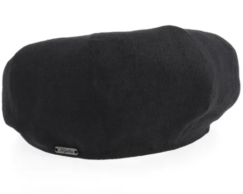 Men Black Flat Cap