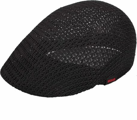 Men Breathable Mesh Summer Flat Cap