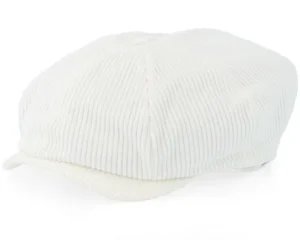 Men Retro Cream Flat Cap