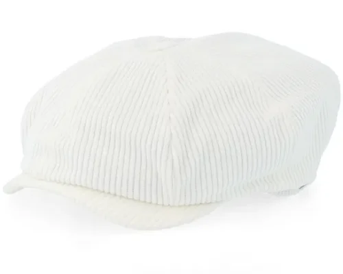Men Retro Cream Flat Cap