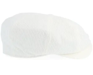 Men Retro Cream Flat Cap