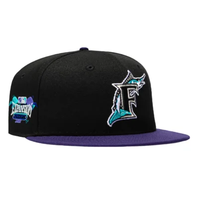 NEW ERA 59FIFTY MIAMI MARLINS 1992 EXPANSION DRAFT PATCH HAT