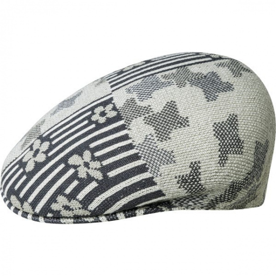 Nature Flip Striped Flat Cap