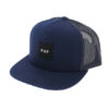 Navy Blue Box Logo Trucker Cap