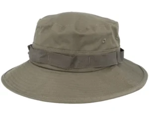 Organic Cotton Olive Night Bucket Hat
