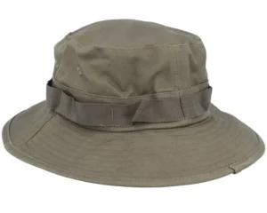 Organic Cotton Olive Night Bucket Hat