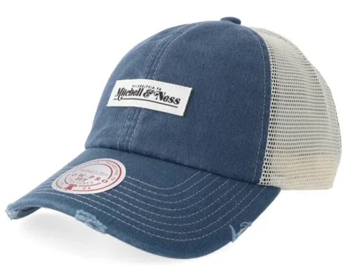 Own Brand Lost Highway Vintage NavyWhite Trucker