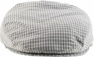 Plaid Checker Patterend Flat Cap