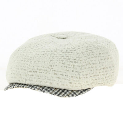 Shelby Cotton & Linen Newsboy Cap