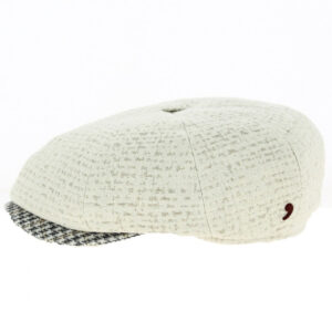 Shelby Cotton & Linen Newsboy Cap