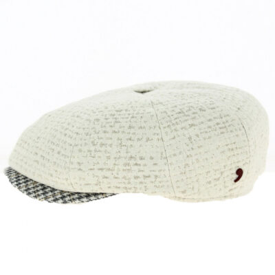 Shelby Cotton & Linen Newsboy Cap