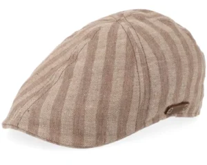 Texas Coffee Dyed Barista Beige Almond Flat Cap