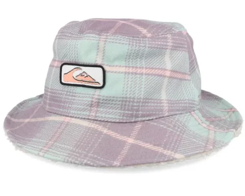 Uni Plaid Winter Grape Shake Bucket