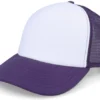 Vintage Foam PurpleWhite Trucker