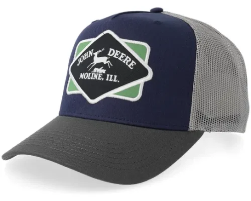 Vintage Green Patch A-frame Trucker