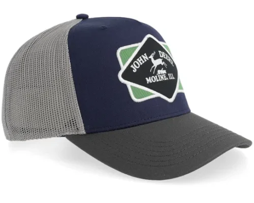 Vintage Green Patch A-frame Trucker