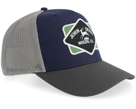 Vintage Green Patch A-frame Trucker