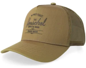 Whaler Tall Mesh Cap Antique Bronze A-frame Trucker Cap
