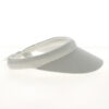 White Cotton Visor Cap
