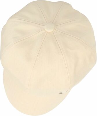 Women Cotton Blend Bakerboy Cap