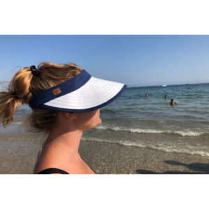 Women Navy Blue Visor