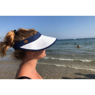Women Navy Blue Visor