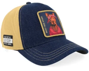 Bad Dogs West Side Story BlueBrown A-Frame Trucker Cap