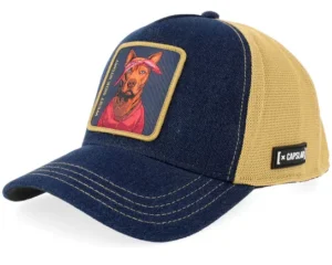 Bad Dogs West Side Story BlueBrown A-Frame Trucker Cap