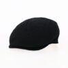 Bang Linen Black Flat Cap