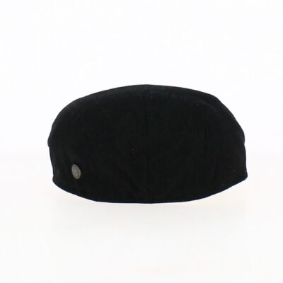 Bang Linen Black Flat Cap