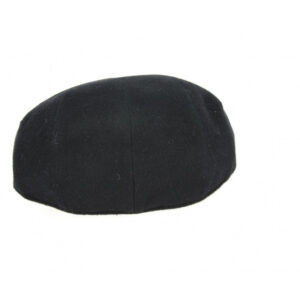 Black Cashmere Taranto Flat Cap