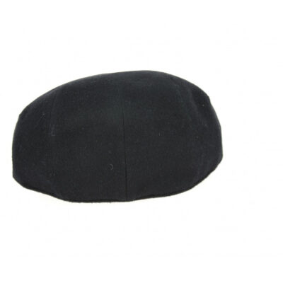 Black Cashmere Taranto Flat Cap