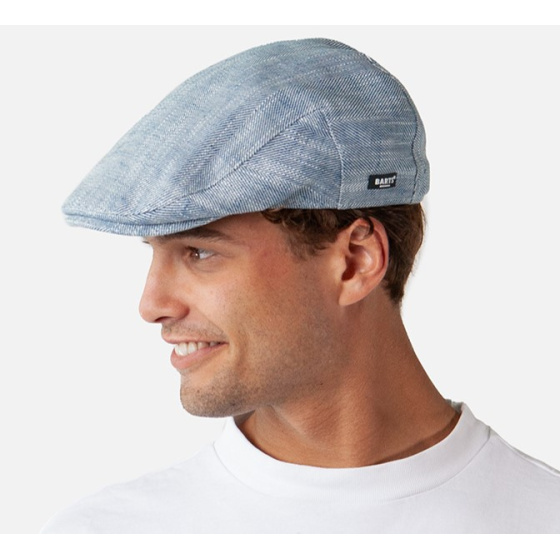 Blue Jarvis Flat Cap