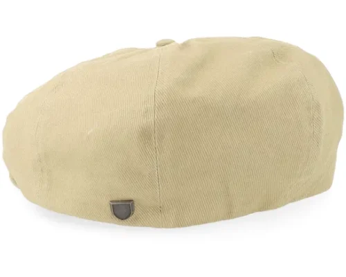 Brood Low Cap Washed Khaki Flat Cap