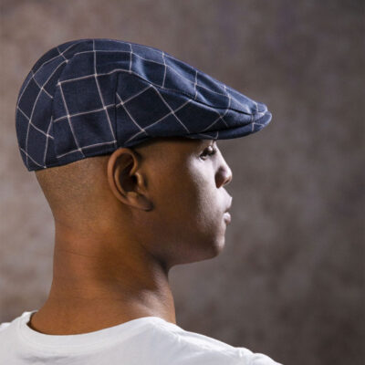 Candler Blue Flat Cap