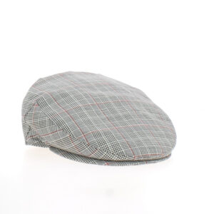 Changy Flat Cap with Prince of Wales Pattern