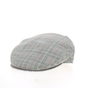 Changy Flat Cap with Prince of Wales Pattern
