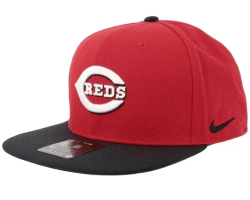 Cincinnati Reds Drifit Pro Red Black Baseball Cap