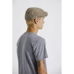 Cotton Checkered Flat Cap
