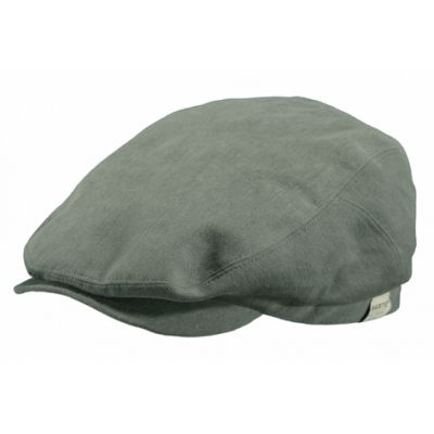 Cotton Flat Cap Khaki