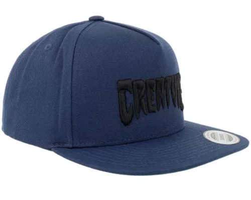 Creature Mono Logo Navy Baseball Cap