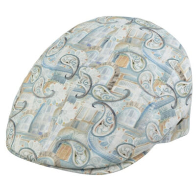 Dean Linen Flat Cap