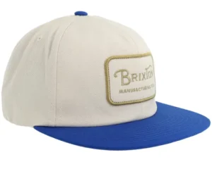 Grade Cap White Royal Baseball Cap