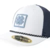 Granite White Navy Trucker Cap