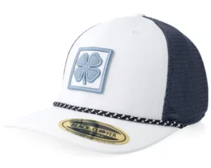 Granite White Navy Trucker Cap